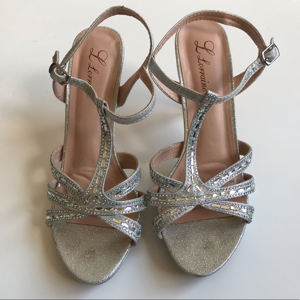 L Lorraine Sparkly Heels Occasion